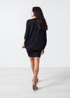 Tapered Boat Neck Dress
