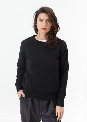 Loopwheeler Sweatshirt in Black
