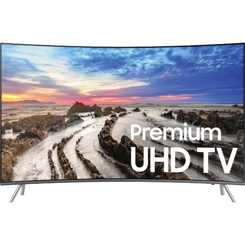 Samsung - 65" Class Smart MU8500 Series Curved LED 4K UHD TV With Wi-Fi