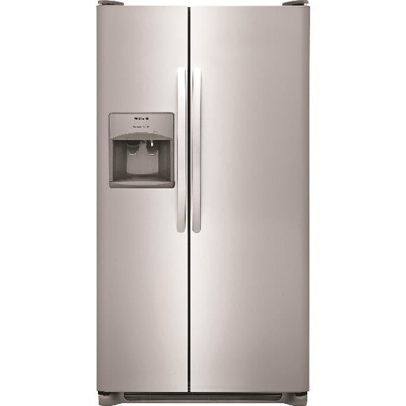 Frigidaire - 25.6 CuFt Stainless Steel 2-Door Refrigerator