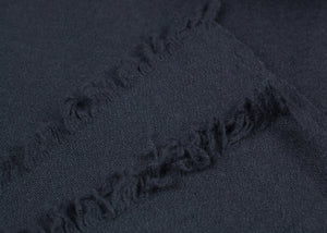 Giant Throw Scarf in Slate