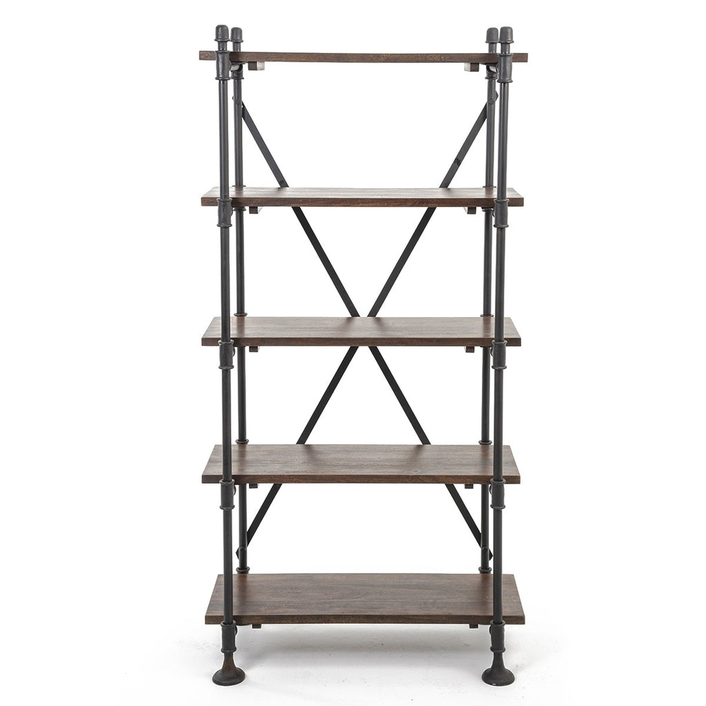 Industrial Pipe Bookcase